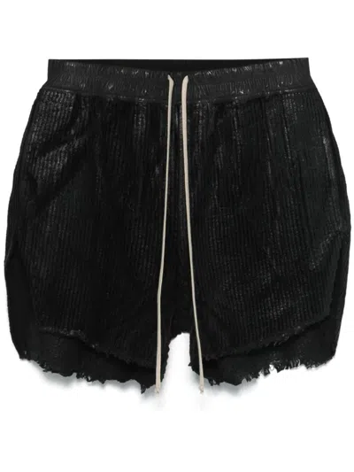 Shop Rick Owens Runway Shorts In Black