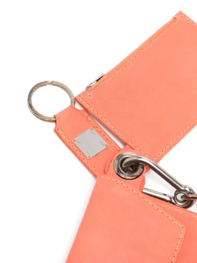 Guidi Leather Wallet In Pink