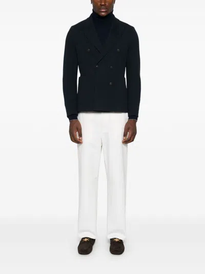 Circolo 1901 Double-breasted Blazer In Blue