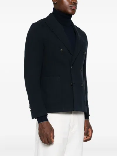 Circolo 1901 Double-breasted Blazer In Blue