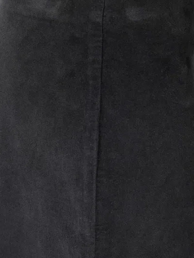 Stefano Mortari Fustagno Ampio Trousers In Black