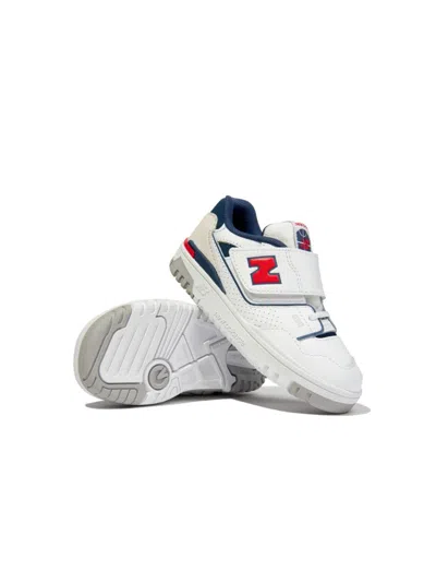 New Balance 550 Touch-strap Sneakers In White