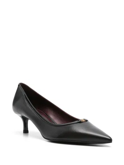 Tory Burch Double T Buckle Pump In Black