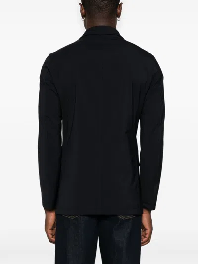 Herno Single-breasted Blazer In Blue