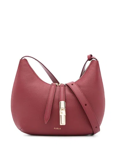 Furla Small Goccia Shoulder Bag In Red