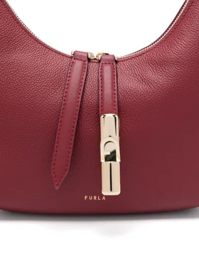 Furla Small Goccia Shoulder Bag In Red