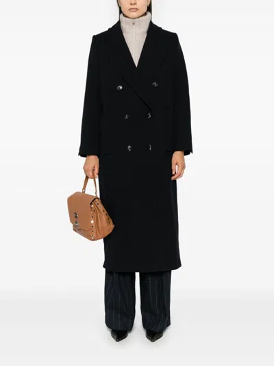Ivy & Oak Clemence Coat In Blue