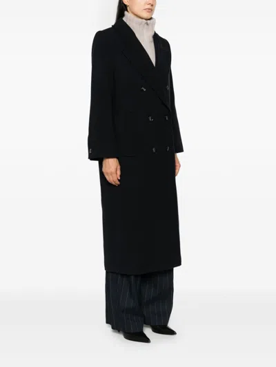Ivy & Oak Clemence Coat In Blue