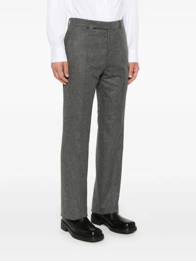 Givenchy Tailored Wool Trousers In Grey