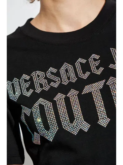 Versace Jeans Couture Midi Dress In Black