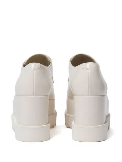 Stella Mccartney 80mm Elyse Shiny Oxfords In White