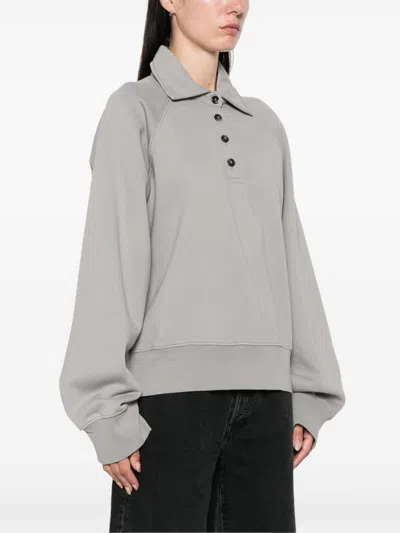 Shop Haikure Edie Sweatshirt In Grey