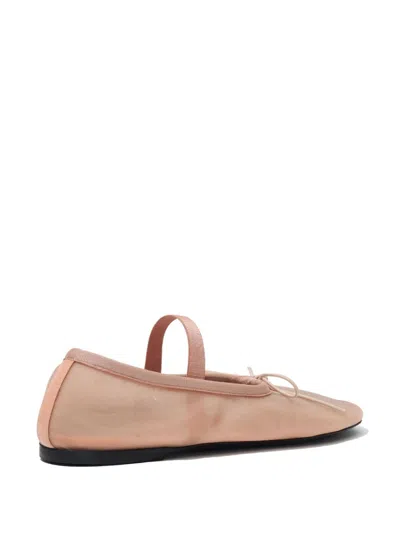 Proenza Schouler Glove Mesh Mary Jane Flats In Blush