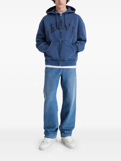 Axel Arigato Link Hoodie In Blue