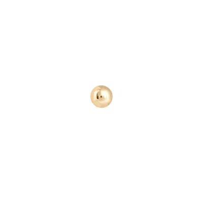 Astrid &amp; Miyu Solid Gold Large Ball Piercing Stud