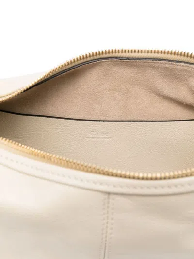 Chloé Small Bracelet Shoulder Bag In Neutrals