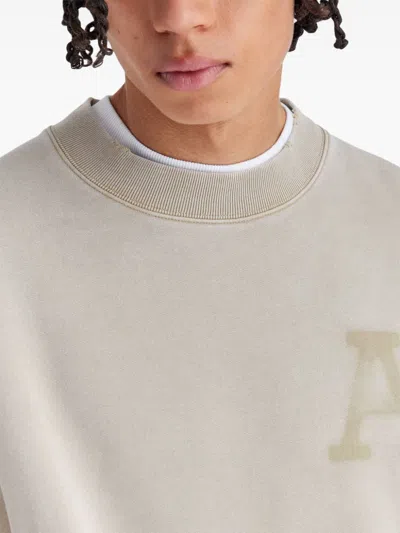 Axel Arigato State Washed Sweatshirt In Neutrals