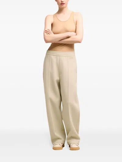 Ami Alexandre Mattiussi High-waisted Pleated Trousers In Neutrals