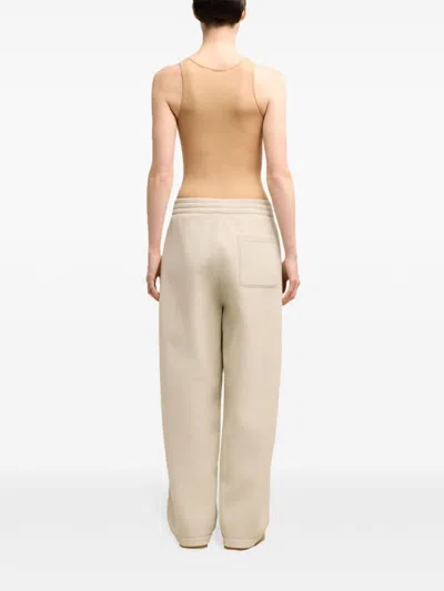 Ami Alexandre Mattiussi High-waisted Pleated Trousers In Neutrals