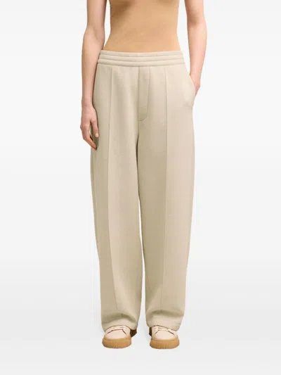 Ami Alexandre Mattiussi High-waisted Pleated Trousers In Neutrals