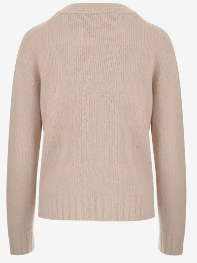 Shop Oliver Lattughi Wool Blend Cardigan In Pink