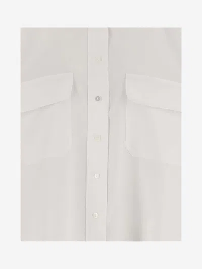 Partow Cotton Shirt In White