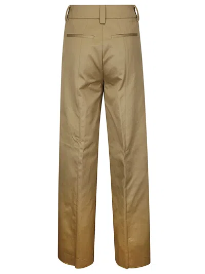 The Latest Brown Wide Leg Trousers In Camel