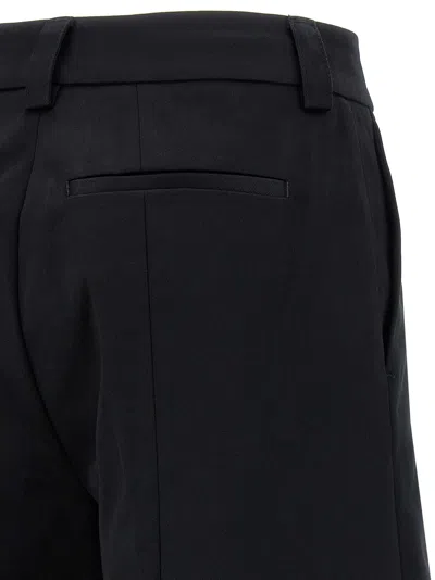 The Latest Thelatest Wide Black Alma Trousers In Black