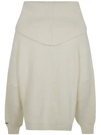 Shop Pinko Sphynx Mohair Mix Sweater In White