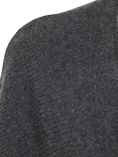 Apuntob Open-front Cardigan In Gray