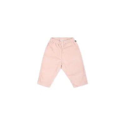 Petit Bateau Pink Trousers For Baby Girl In Pink
