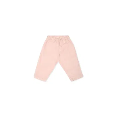 Petit Bateau Pink Trousers For Baby Girl In Pink