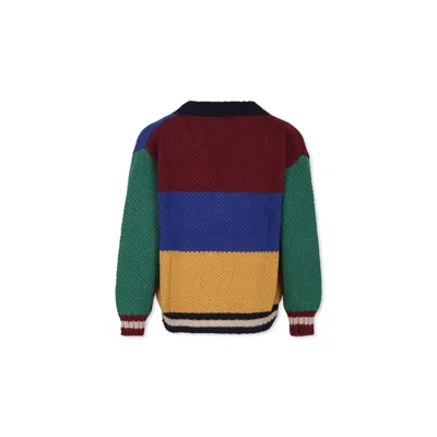 Bobo Choses Multicolor Cardigan For Kids With Logo In Multicolor