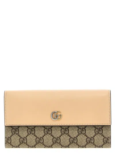 Gucci Gg Wallets And Card Holders Pink In Brown
