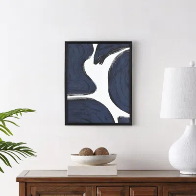 Safavieh Petrichor Midnight Framed Wall Art
