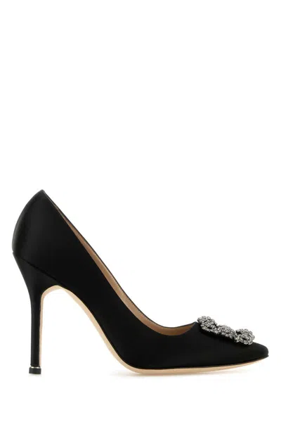 Shop Manolo Blahnik Heeled Shoes In Black