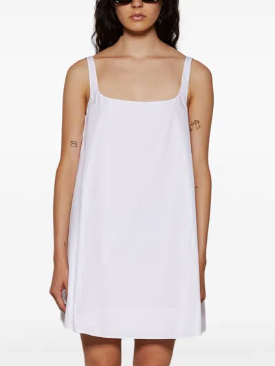 Wardrobe.nyc Backless Mini Dress In White