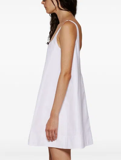 Wardrobe.nyc Backless Mini Dress In White