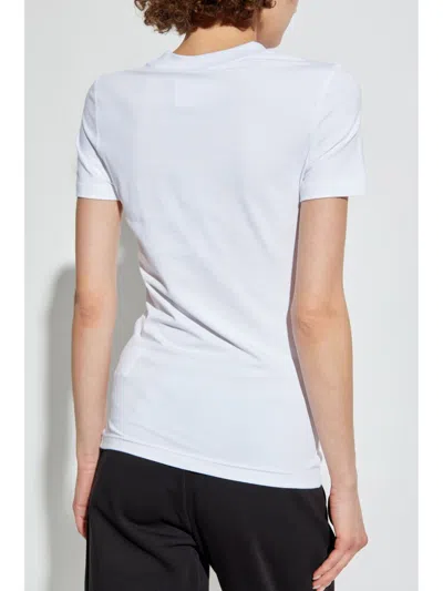 Versace Jeans Couture Logo-print T-shirt In White