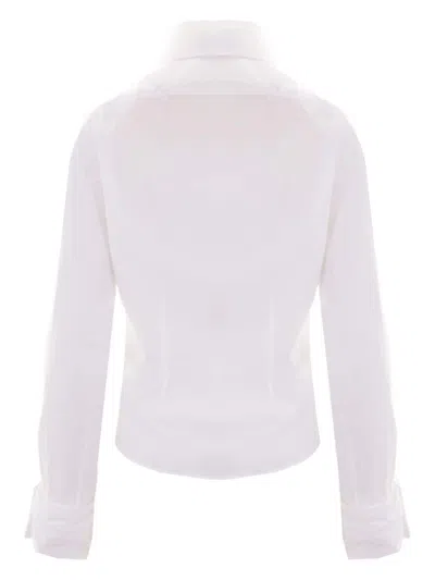Vivienne Westwood Woman Shirt White Size 8 Cotton In White