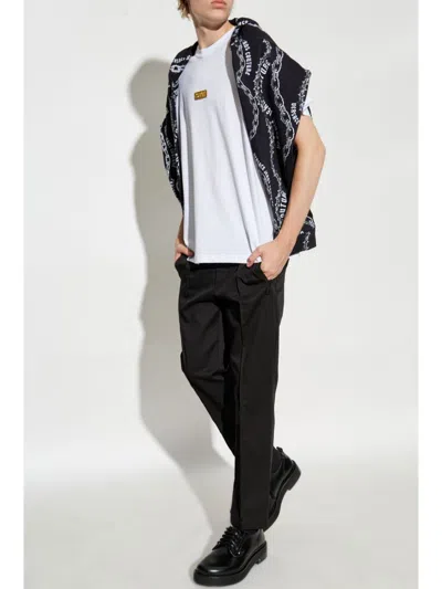 Versace Jeans Couture T-shirts And Polos In White