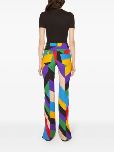 Pucci Cut-out T-shirt In Black