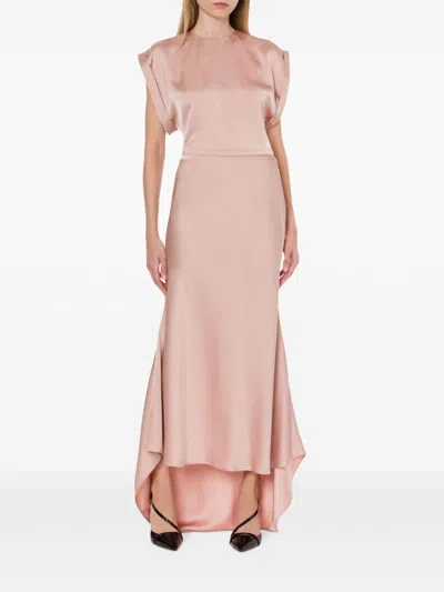 Philosophy Di Lorenzo Serafini Asymmetric Skirt In Neutrals