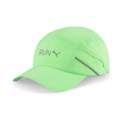 Puma Lightweight Running Hat In Fizzy Lime