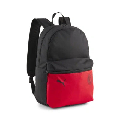 Puma Ac Milan Ftblessentials Backpack In For All Time Red- Black
