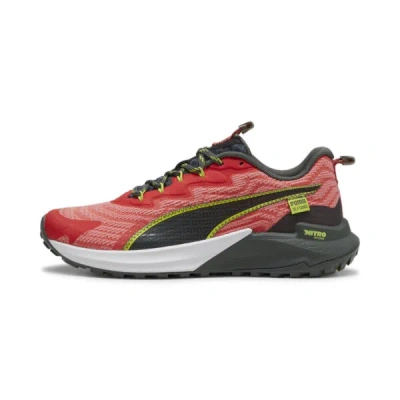 Puma Seasons Fast-trac Nitro™ 2 Women's Running Shoes In Active Red-passionfruit-mineral Gray