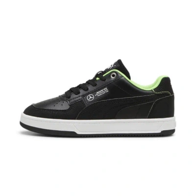 Puma Mercedes-amg Petronas F1® Caven 2.0 Big Kids' Sneakers In Black-fizzy Green