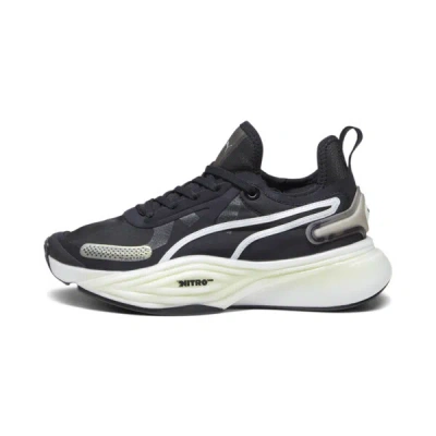 Puma Pwr Nitro™ Squared Women's Training Shoes In Black- White