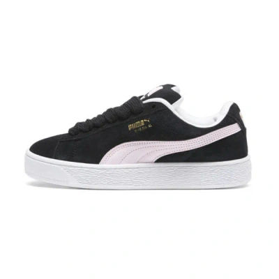 Puma Suede Xl Women's Sneakers In Black-whisp Of Pink