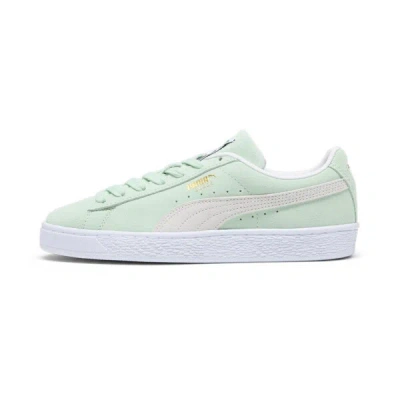 Puma Suede Classic Xxi Women's Sneakers In Fresh Mint- White